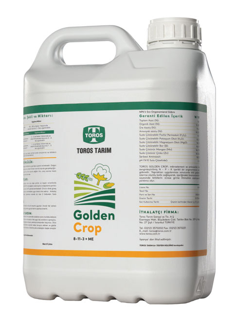 Toros Toros Golden Crop (NPK'lı Sıvı Organomineral)