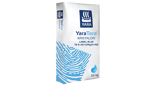 Yara Yara Kristalon Blue 19.6.20 + 3 MG + ME