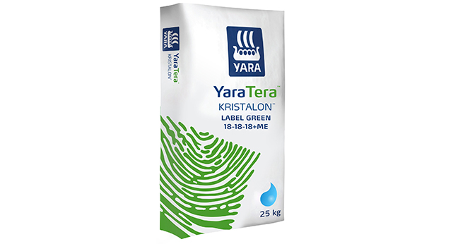 Yara Yara Kristalon Green 18.18.18 + ME